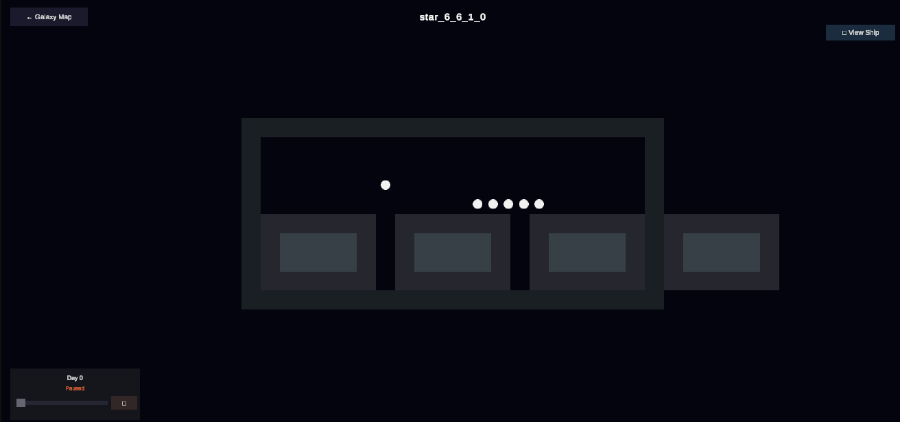 Ship interior layout generator — rooms, corridors, crew